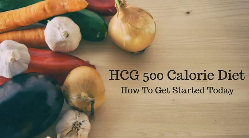 Hcg Diet Calorie Chart